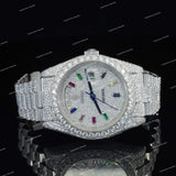 Personalized Luxury Diamond Iced Out Moissanite Diamond Watch For Men