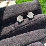 Iced Out 925 Silver With Moissanite Diamond Earring