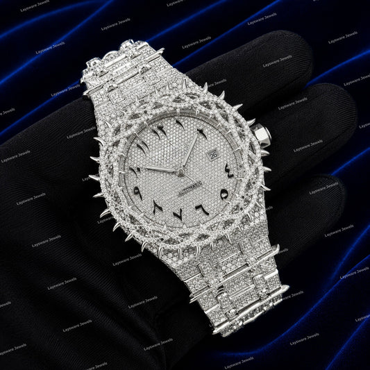 Hip Hop Ice Moissanite Diamond Watch Premium Personalized Luxury Style