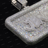 Iced Out Custom Letter Moissanite Diamond Pendant S925 Silver Luxury Hip Hop Statement Fashion Charm Pendant For Rapper Jewelry