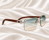 Premium VVS Moissanite Diamond Luxury Glasses Hip Hop Luxury Statement Sunglasses Party Wear