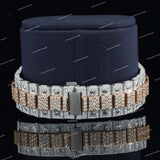 Premium Iced Out Full White Moissanite Diamond Watch For Men