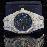 Luxury Fashionable VVS Moissanite Diamond Iced Out Automatic Movement Watch For Men