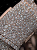 Custom 925 Silver Moissanite Diamond Cuban Link Chain For Unisex