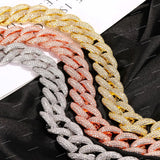 Fashion Moissanite 10mm Baguette Cut Claw Setting Trendy 925 Silver Statement Hip Hop Necklace