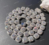 Trendy Hip Hop Chain 925 Sterling Silver Moissanite Chain VVS Diamond Moissanite Necklace