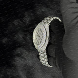 Fully Iced Out Black Stick Bar Moissanite Diamond Premium Watch For Men