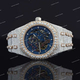 Luxury Fashionable VVS Moissanite Diamond Iced Out Automatic Movement Watch For Men