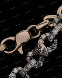 New Style S925 Silver Moissanite Cuban Link Chain Hip Hop Jewelry Iced Necklace
