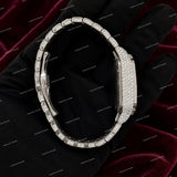 Hip Hop Full Iced Ranibow Dial VVS Moissanite Diamond Watch Premium Custom Luxury Look