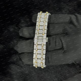 Top Selling Moissanite Diamond Analog Watch Mens Statement Timepiece