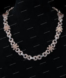 Luxury Custom Letter Pendant Necklace Brilliant Cut VVS Moissanite Claw Setting Iced 925 Sterling Silver Hip Hop Pendant