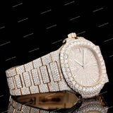 Personalized Buss Down Full Iced Out VVS Moissanite Diamond Watch