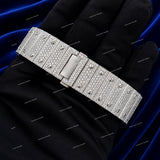 Luxury Iced Out Moissanite Diamond Skeleton Watch Custom Hip Hop Fashion Design