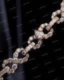 New Style S925 Silver Moissanite Cuban Link Chain Hip Hop Jewelry Iced Necklace