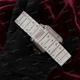 Hip Hop Full Iced Ranibow Dial VVS Moissanite Diamond Watch Premium Custom Luxury Look
