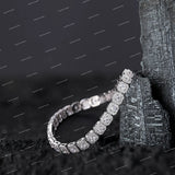 Trendy Hip Hop Chain 925 Sterling Silver Moissanite Chain VVS Diamond Moissanite Necklace