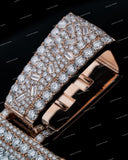 Iced Letter Z Pendant Jet Design Baguette Cut VVS Moissanite Diamond Pendant