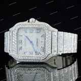 Fully Diamond Iced Out VVS Moissanite Diamond Watch For Men