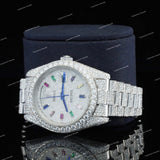 Personalized Luxury Diamond Iced Out Moissanite Diamond Watch For Men