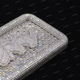 Iced Out Custom Letter Moissanite Diamond Pendant S925 Silver Luxury Hip Hop Statement Fashion Charm Pendant For Rapper Jewelry