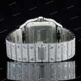 Fully Diamond Iced Out VVS Moissanite Diamond Watch For Men