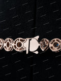 Personalized 925 Sterling Silver Brilliant Cut VVS Moissanite Iced Cuban Link Chain Necklace