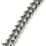Cuban Link Chain S925 Silver Moissanite Diamond Heavy Borderless Iced Out VVS Hip Hop Chain