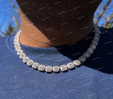 Trendy Hip Hop Chain 925 Sterling Silver Moissanite Chain VVS Diamond Moissanite Necklace