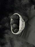 Custom Luxury Snow White Full Iced Santos Moissanite Diamond Watch Fashion Style